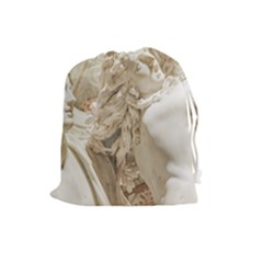 Apollo And Daphne Bernini Masterpiece, Italy Drawstring Pouch (large) by dflcprintsclothing
