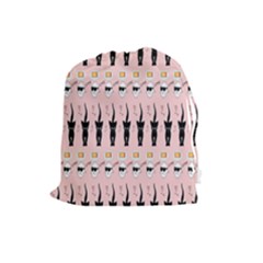 Halloween Drawstring Pouch (large) by Sparkle