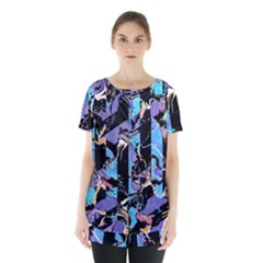 Eyesore  Skirt Hem Sports Top by MRNStudios