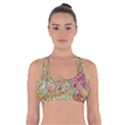 Quarantine Spring Cross Back Sports Bra View1