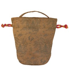 Georgian Wall Drawstring Bucket Bag by DeneWestUK