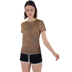 Georgian Wall Back Circle Cutout Sports Tee by DeneWestUK