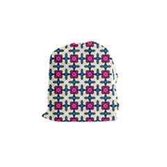 Geometric Drawstring Pouch (small) by SychEva