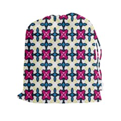 Geometric Drawstring Pouch (2xl) by SychEva