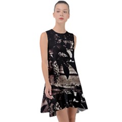 Dark Spring Frill Swing Dress by MRNStudios