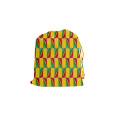 Digital Stars Drawstring Pouch (small)