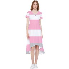 Demigirl Pride Flag Lgbtq High Low Boho Dress by lgbtnation