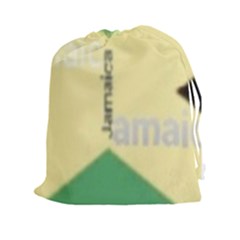 Jamaica, Jamaica  Drawstring Pouch (2xl) by Janetaudreywilson