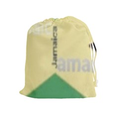 Jamaica, Jamaica  Drawstring Pouch (xl) by Janetaudreywilson