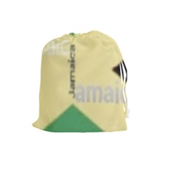 Jamaica, Jamaica  Drawstring Pouch (large) by Janetaudreywilson