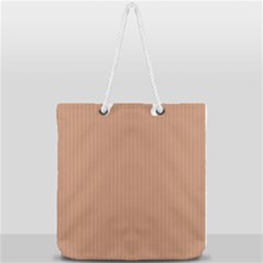 Antique Brass Brown & Black -  Full Print Rope Handle Tote (large) by FashionLane
