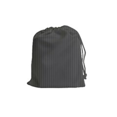 Beluga Grey & White - Drawstring Pouch (medium) by FashionLane