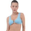 Blizzard Blue & Black - Ring Detail Bikini Top View1