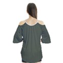 Kombu Green & White - Flutter Tees View2