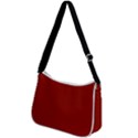 Lipstick Red & Black - Zip Up Shoulder Bag View2