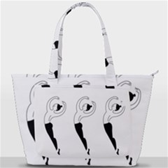 Classical Ballet Dancers Back Pocket Shoulder Bag  by Mariart