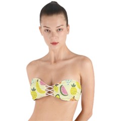Fruit Twist Bandeau Bikini Top by HermanTelo