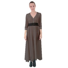 Ash Grey - Button Up Maxi Dress by FashionLane