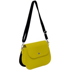 Bumblebee Yellow - Saddle Handbag by FashionLane