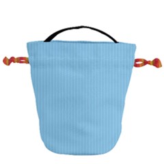 Baby Blue - Drawstring Bucket Bag by FashionLane