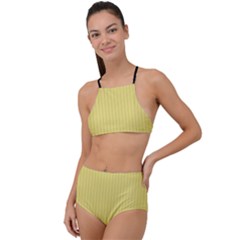 Harvest Gold - High Waist Tankini Set by FashionLane