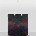 Fractal Leafs Full Print Rope Handle Tote (Large) View1