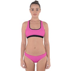 Brilliant Rose - Cross Back Hipster Bikini Set by FashionLane