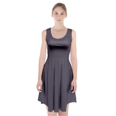 Dark Smoke Grey - Racerback Midi Dress by FashionLane