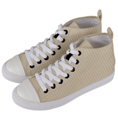 Dutch White - Women s Mid-top Canvas Sneakers by FashionLane