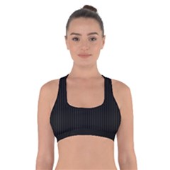 Just Black - Cross Back Sports Bra by FashionLane