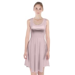 Pale Pink - Racerback Midi Dress by FashionLane