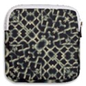 Dark Interlace Motif Mosaic Pattern Mini Square Pouch View2