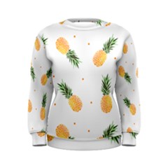 Pineapple Pattern Women s Sweatshirt by goljakoff