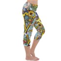 The Illustrated Alphabet - W - by LaRenard Capri Yoga Leggings View3