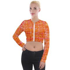 Mosaic Tapestry Long Sleeve Cropped Velvet Jacket by essentialimage