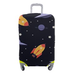 Cosmos Rockets Spaceships Ufos Luggage Cover (small) by Amaryn4rt