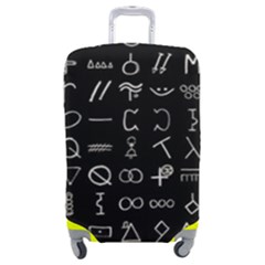 Hobo Signs Collected Inverted Luggage Cover (medium) by WetdryvacsLair