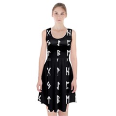 Elder Futhark Rune Set Collected Inverted Racerback Midi Dress by WetdryvacsLair
