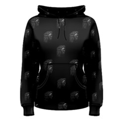 Arfican Head Sculpture Motif Print Pattern Women s Pullover Hoodie by dflcprintsclothing