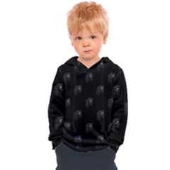 Arfican Head Sculpture Motif Print Pattern Kids  Overhead Hoodie by dflcprintsclothing