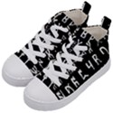 Macromannic Runes Collected Inverted Kids  Mid-Top Canvas Sneakers View2