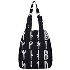 Medieval Runes Collected Inverted Complete Center Zip Backpack by WetdryvacsLair