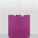 Longtime Wondering Full Print Rope Handle Tote (Large) View2