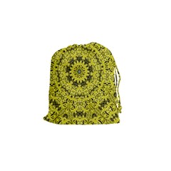 Yellow Kolodo Drawstring Pouch (small) by Sparkle