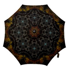 Mandala - 0005 - The Pressing Hook Handle Umbrellas (large) by WetdryvacsLair