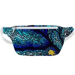 Sea-fans-diving-coral-stained-glass Waist Bag  by Sapixe