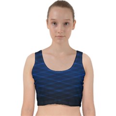 Design B9128364 Velvet Racer Back Crop Top by cw29471