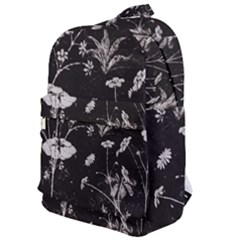 Dark Floral Artwork Classic Backpack by dflcprintsclothing
