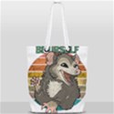 Possum - Be Urself Full Print Rope Handle Tote (Small) View1