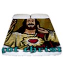 Buddy Christ Fitted Sheet (California King Size) View1